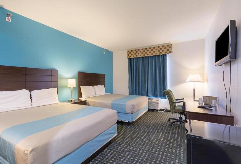 Номер Стандарт 2 Двуспальные Кровати, Budget Inn Ganado