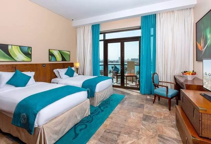 Deluxe-huone Näkymä, Sofitel Dubai The Palm Resort & Spa