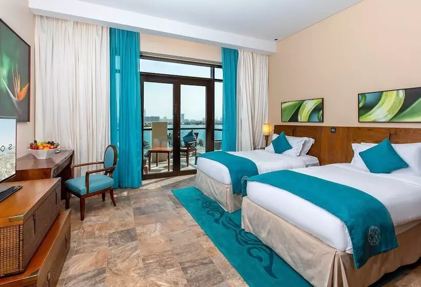 Deluxe-huone Näkymä, Sofitel Dubai The Palm Resort & Spa
