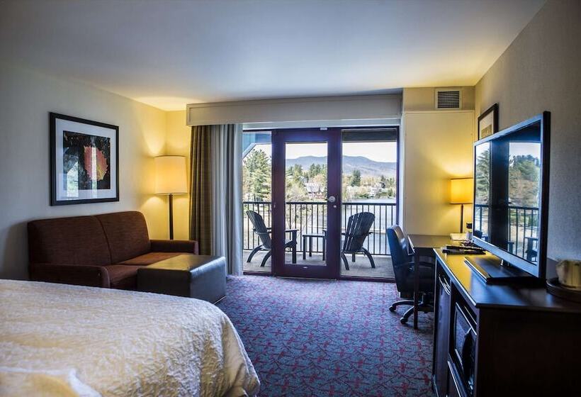 غرفة قياسية سرير مزدوج, Hampton Inn & Suites Lake Placid