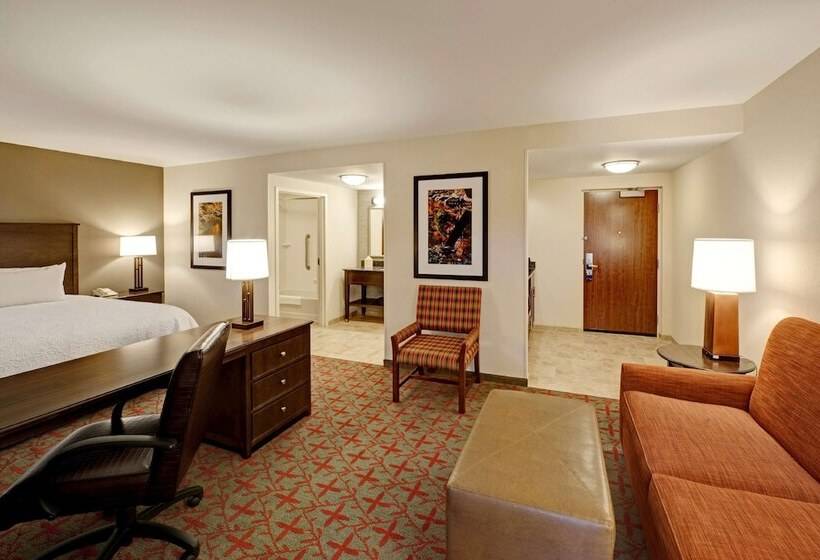 إستوديو قياسى سرير مزدوج, Hampton Inn & Suites Lake Placid