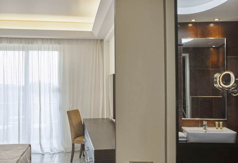 חדר דלוקס נוף לגינה, Ammos Luxury Resort