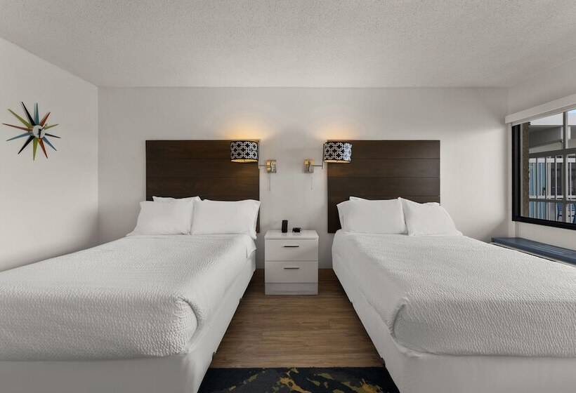 غرفه قياسيه سريرين مزدوجين, Beach House Dewey