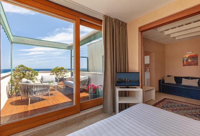 带露台的小型套房, Residence La Gancia