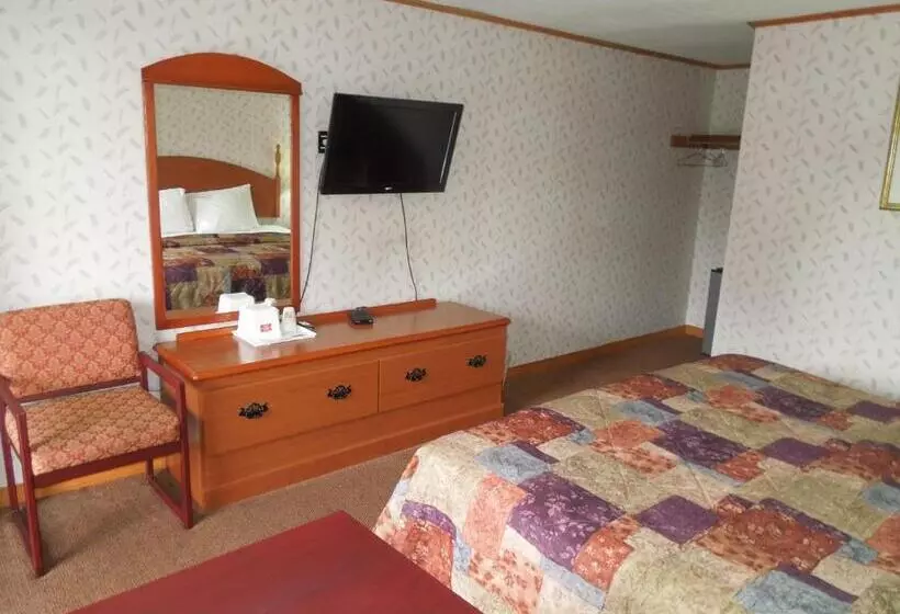 キングサイズベッドのスタンダードルーム, Red Carpet Inn Ronks