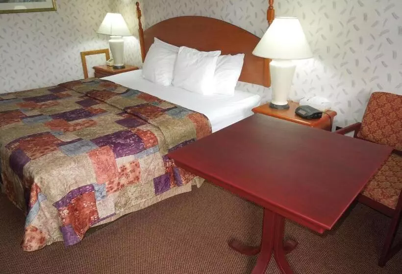 キングサイズベッドのスタンダードルーム, Red Carpet Inn Ronks