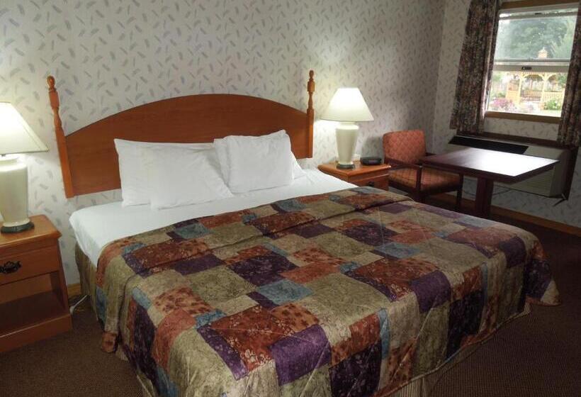 キングサイズベッドのスタンダードルーム, Red Carpet Inn Ronks