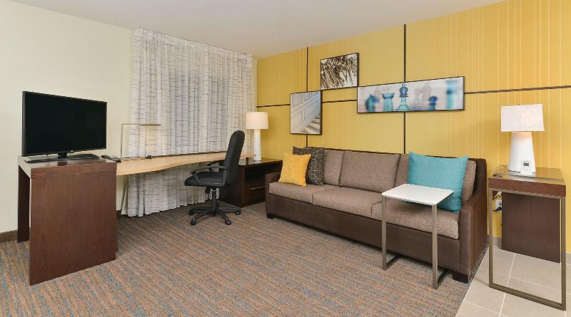 Люкс Кровать Кинг, Residence Inn By Marriott Des Moines Downtown