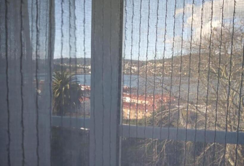 스탠다드 룸 바다 전망, Hostal San Cristobal Pontedeume