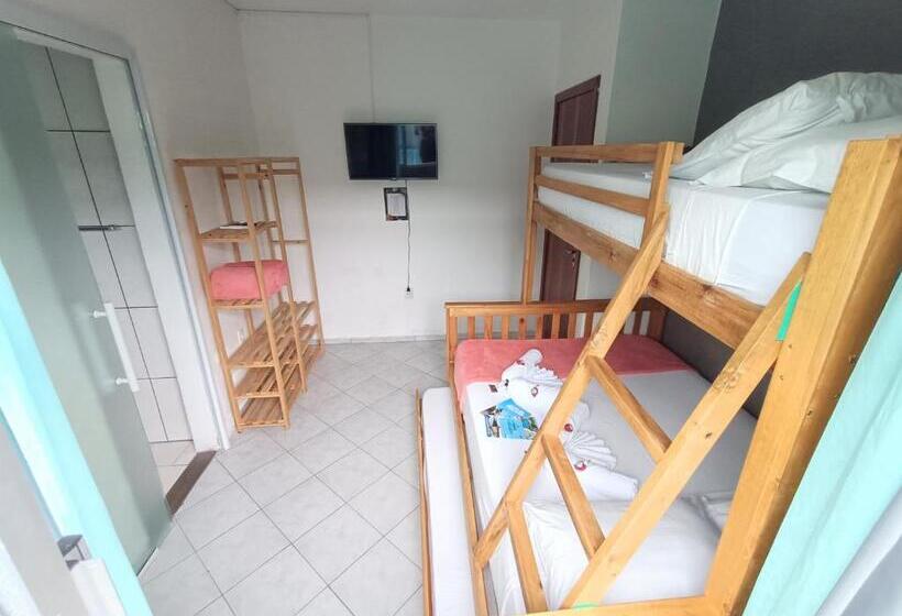 4인용 스탠다드 룸, Hostel Casa Da Vó Rosa