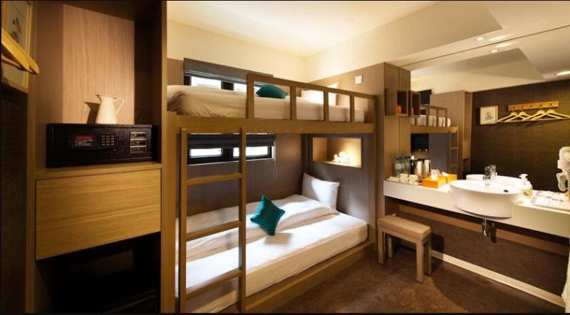 اتاق استاندارد با تخت‌های تاشو, Orange Hotel   Ximen, Taipei