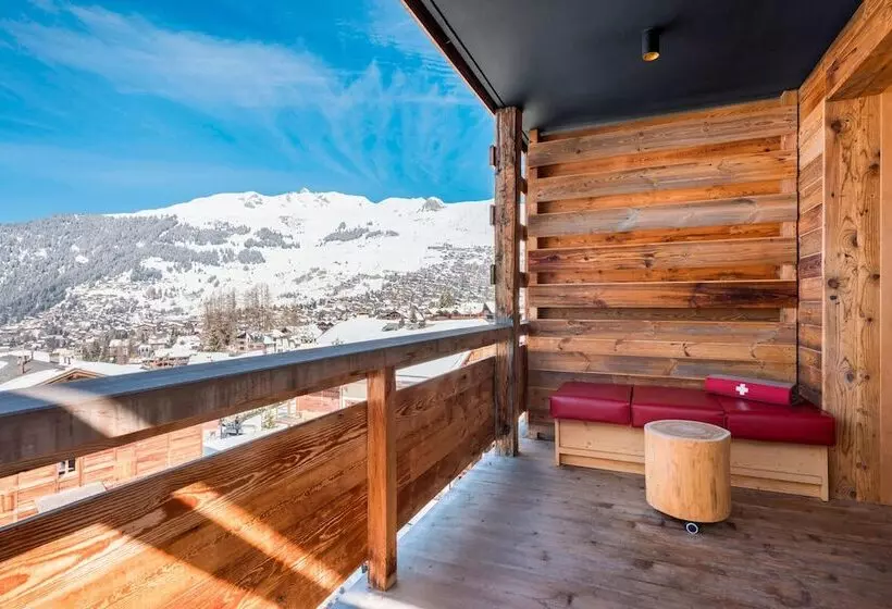 اتاق استاندارد با تخت دوبل و چشمانداز, W Verbier