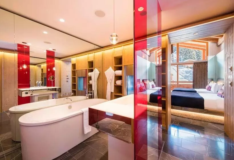 اتاق استاندارد با 2 تخت دوبل, W Verbier