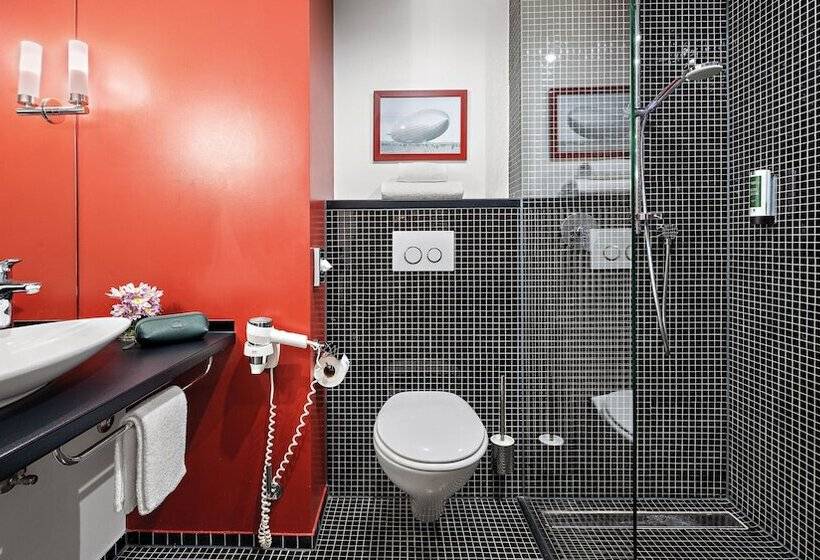 スタンダードシングルルーム, Hey Lou Hotel Friedrichshafen