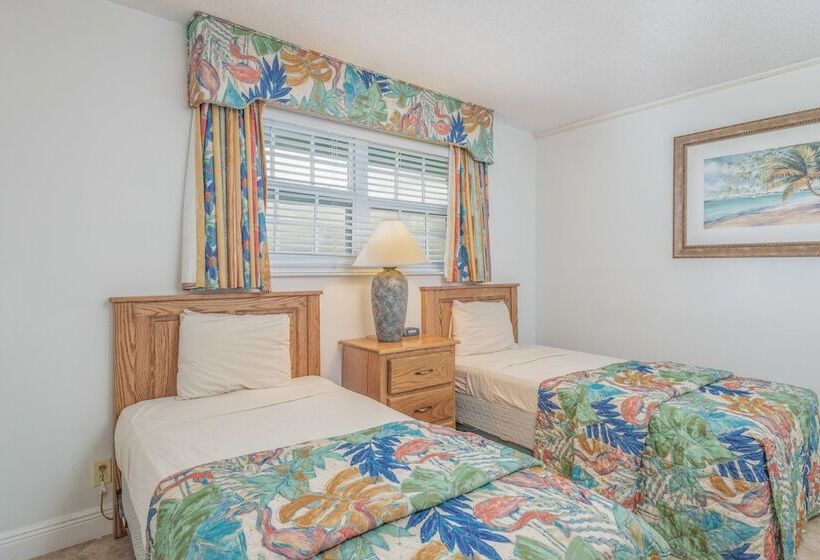 דירת 2 חדרי שינה בצד עם נוף לים, Turtle Reef Club