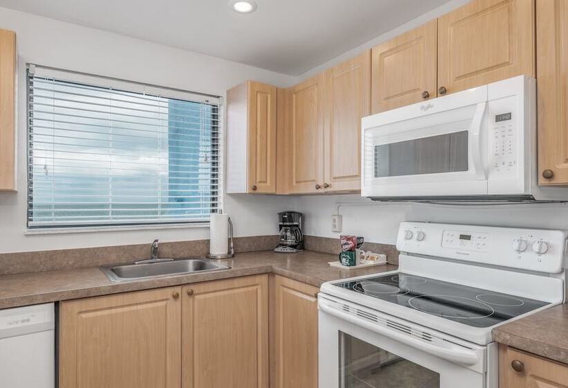 דירת 2 חדרי שינה בצד עם נוף לים, Turtle Reef Club