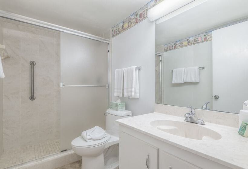 דירת 2 חדרי שינה בצד עם נוף לים, Turtle Reef Club