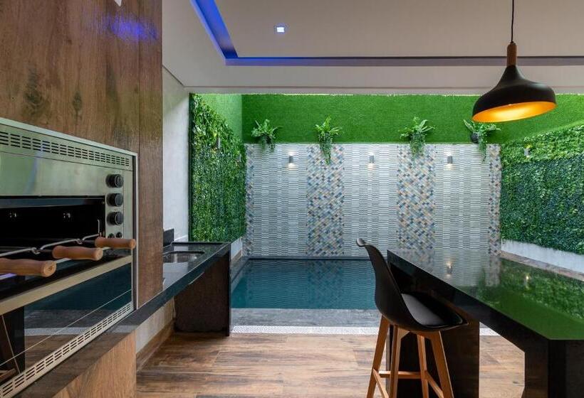 Вилла с 1 спальней и бассейном, Drops Motel Manaus