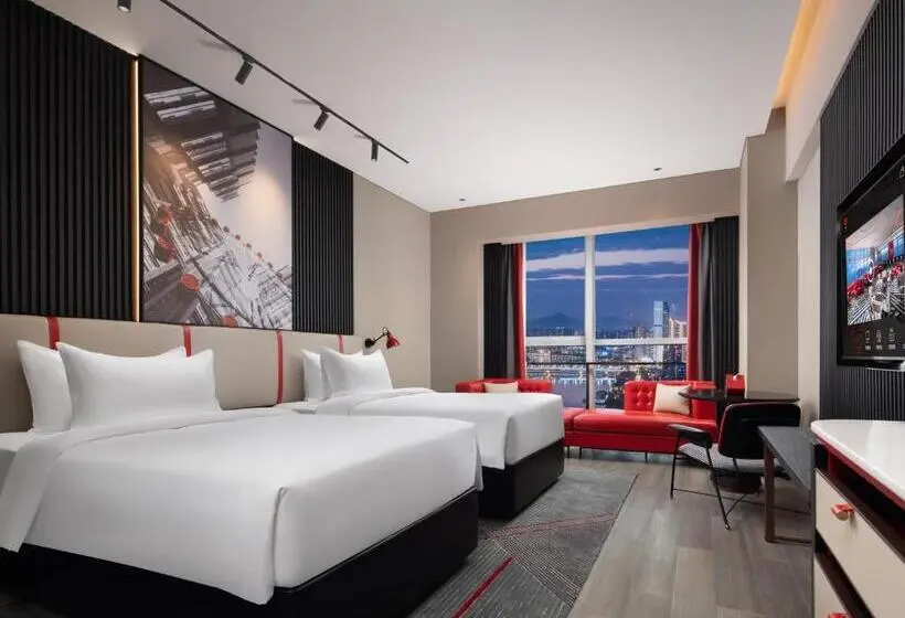اتاق لوکس, Radisson Red Hotel Zhuhai Gongbei Port