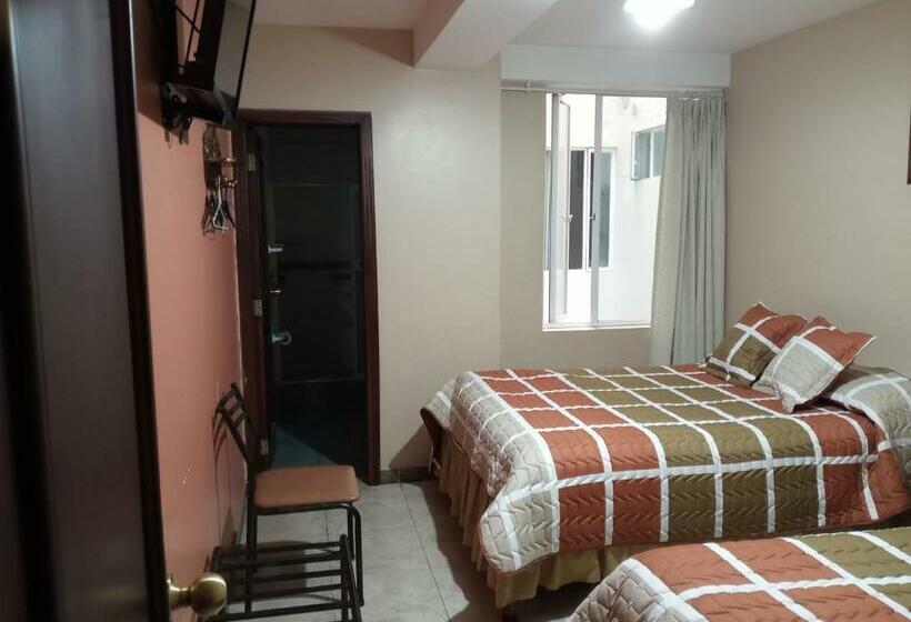 스탠다드 룸 더블 침대 2개, Hostal El Callejón