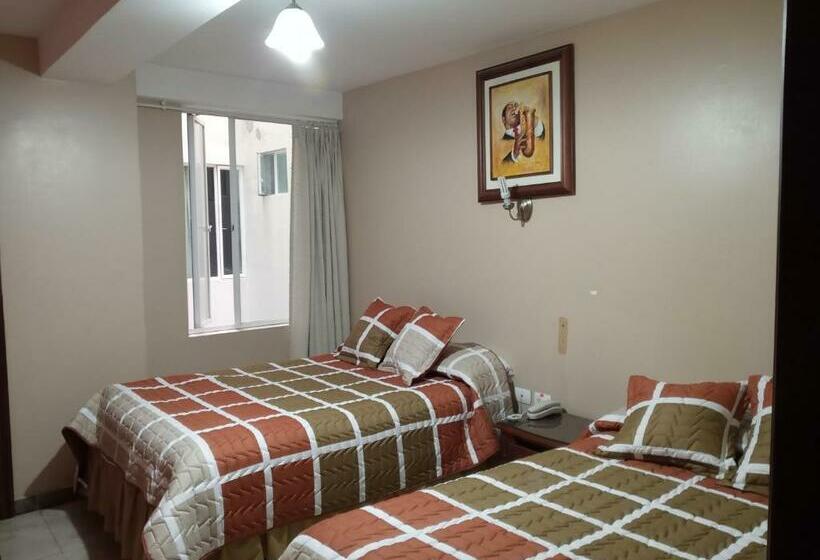 חדר סטנדרט שתי מיטות זוגיות, Hostal El Callejón