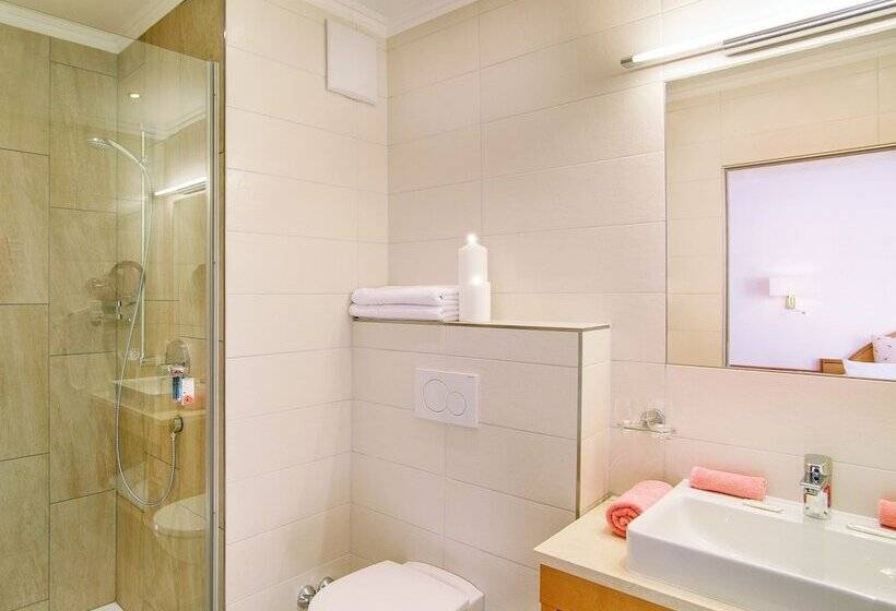 اتاق لوکس یک تخته, Alpenhotel Karwendel Adults Only