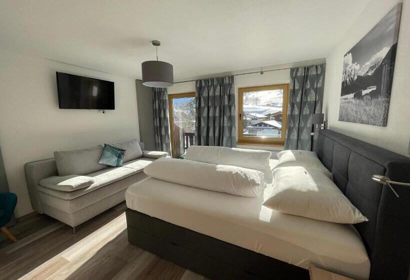 חדר סטנדרט נוף להרים, Haus Lusspark