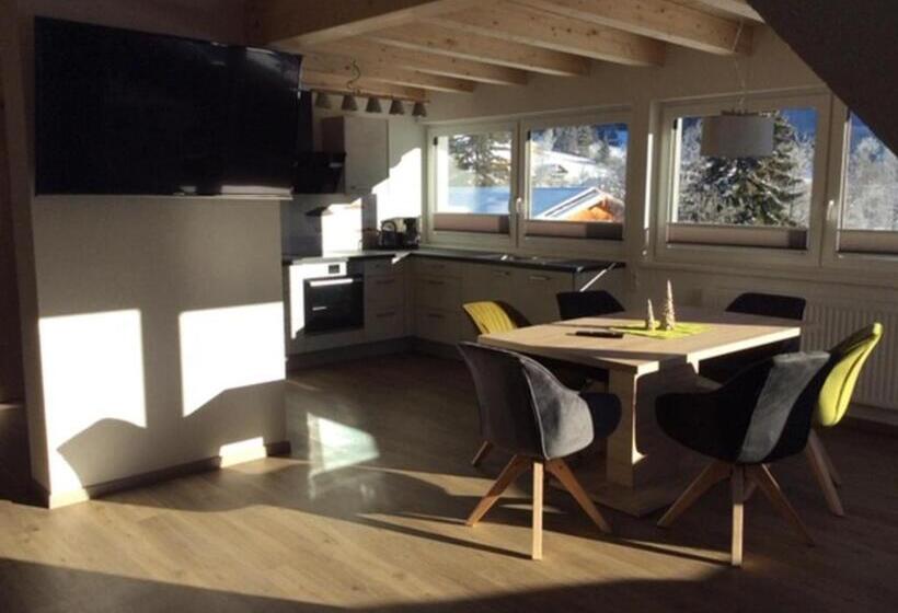 דירת חדר עם טרסה, Haus Lusspark