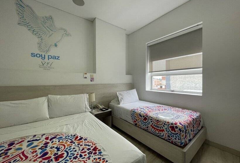 חדר סטנדרט לשלושה, Central Plaza Medellin