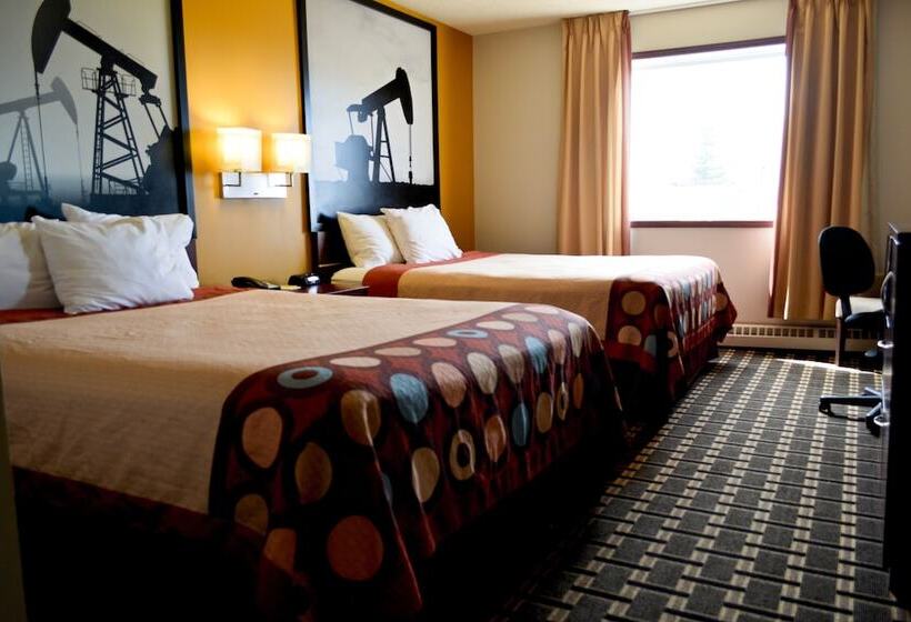 غرفه قياسيه سريرين مزدوجين, Super 8 By Wyndham Fox Creek