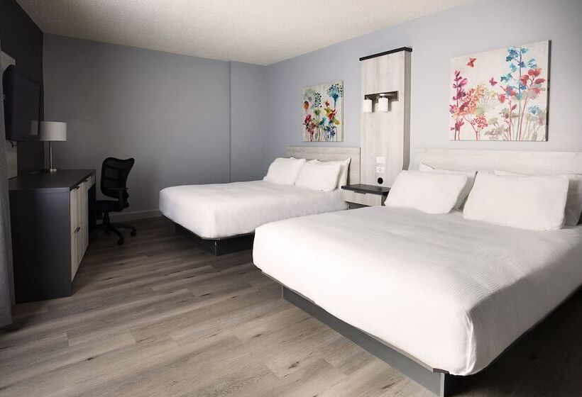 ２ダブルベッドのスタンダードルーム, Travelodge By Wyndham Alma