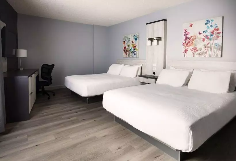 ２ダブルベッドのスタンダードルーム, Travelodge By Wyndham Alma