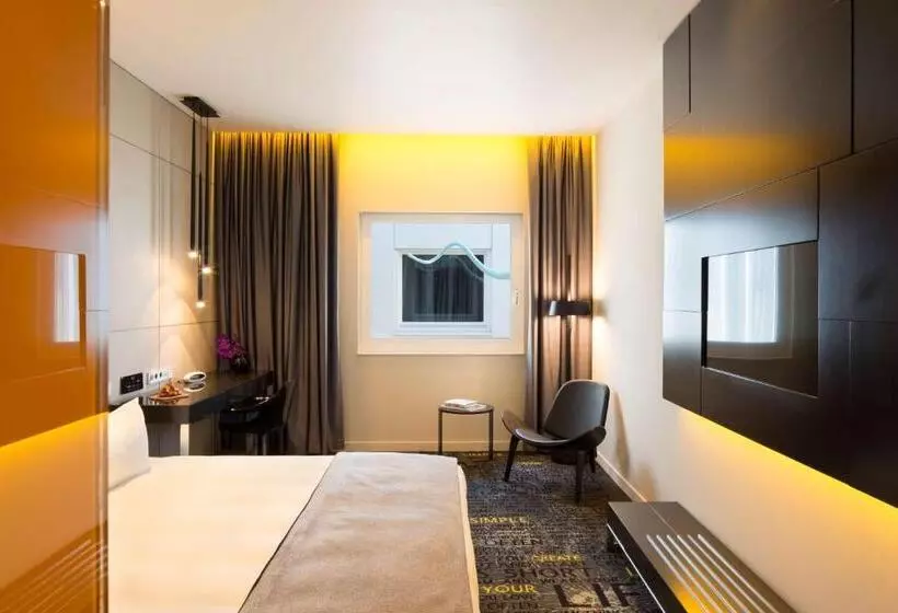 اتاق استاندارد با تخت بزرگ, Art Otel Amsterdam, Powered By Radisson Hotels