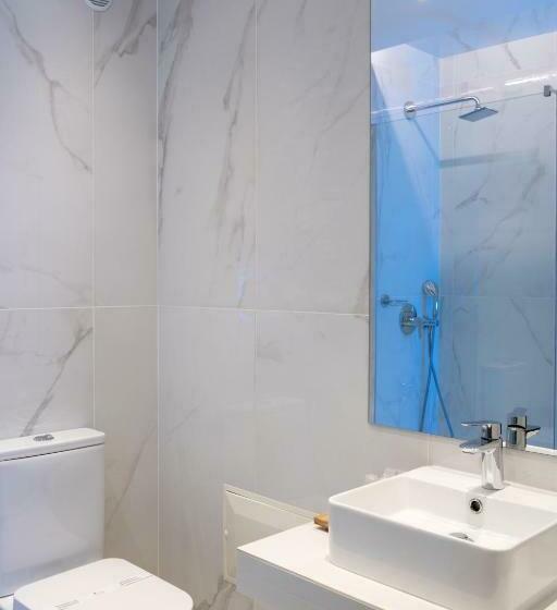 غرفة قياسية إطلالة جانبية علي البحر, Cristal Vieira Praia & Spa