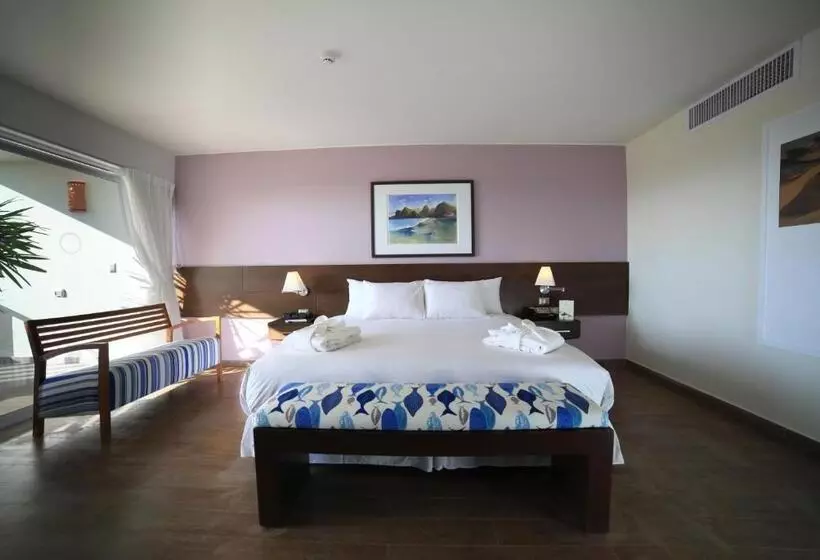 キングサイズベッドのデラックスルーム, Aranwa Paracas Resort & Spa