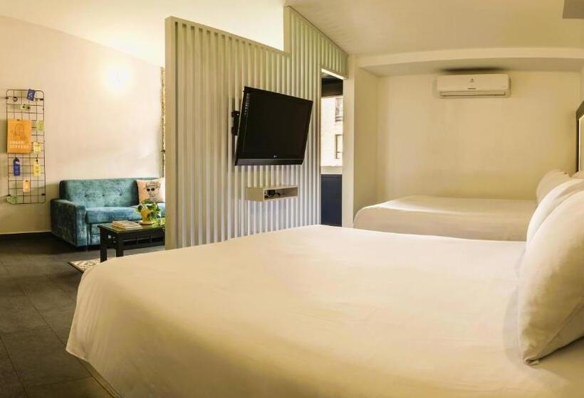 Номер Стандарт 2 Двуспальные Кровати, El Peñon By Bithotels
