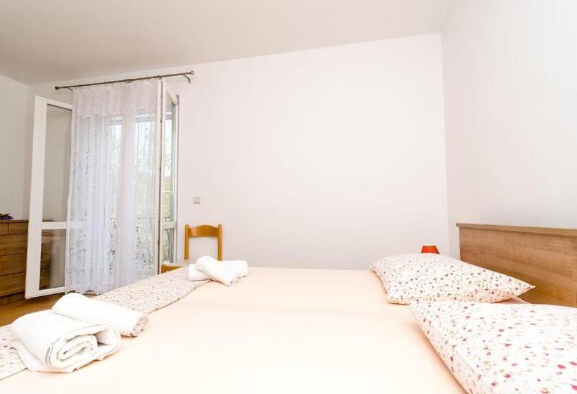 חדר סטנדרט נוף לים עם מרפסת, Rooms Karla