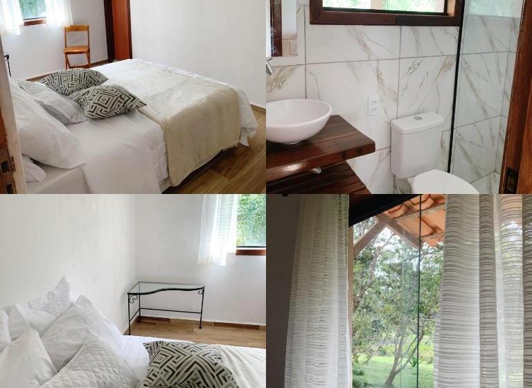 חדר סטנדרט לארבעה, Pousada Canto Das Cachoeiras