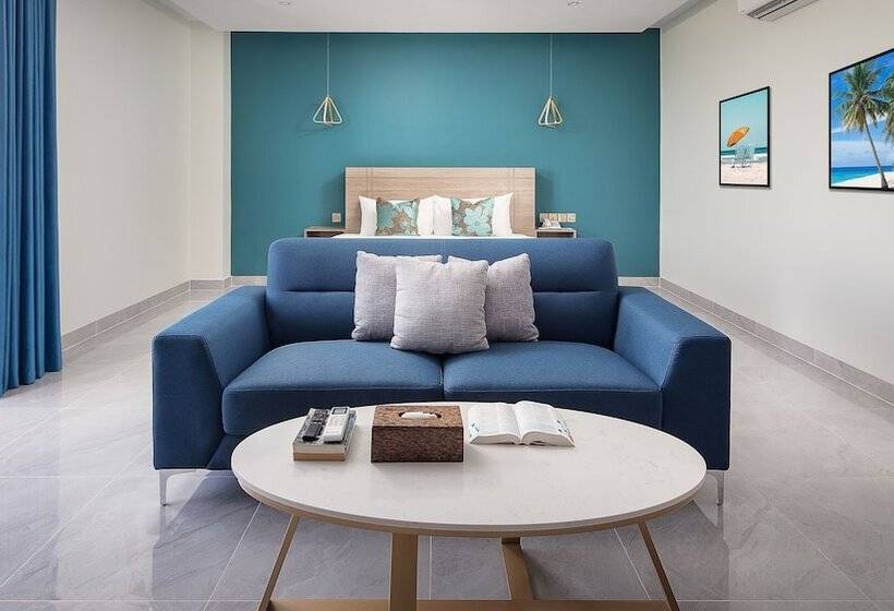 غرفة ديلوكس مطلة على الجبل, Vakara Hotel Kep