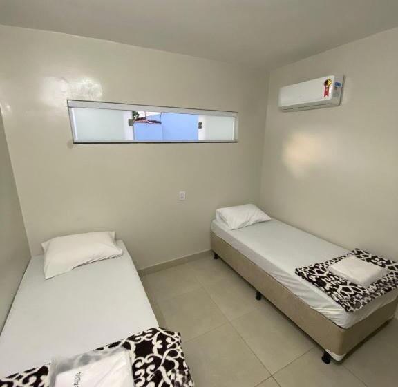 Кровать в Общей Комнате, Pousada Dona Lia