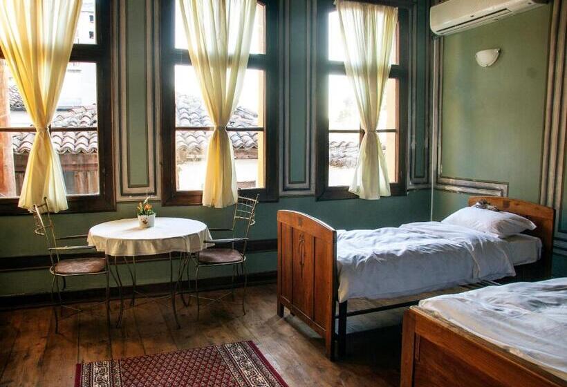 스탠다드 싱글 룸 공동욕실, Guest House Old Plovdiv