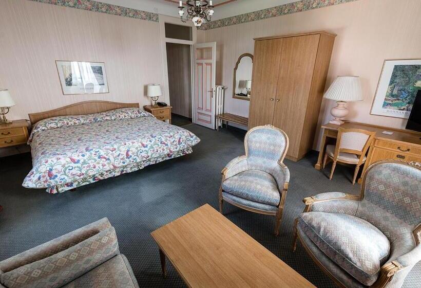 小型套房带阳台, Grand Hôtel Des Rasses & Wellness