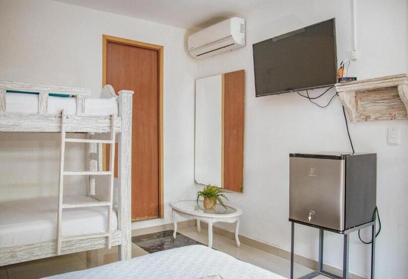 غرفة قياسية رباعية, La Casona De Getsemani