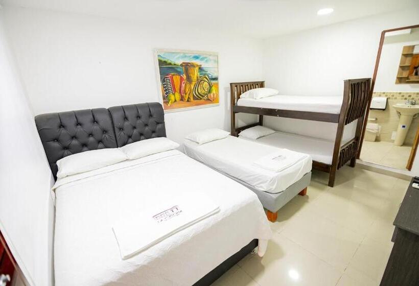 غرفة عائلية, La Casona De Getsemani