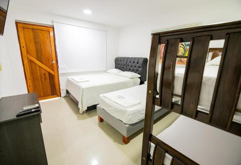 غرفة عائلية, La Casona De Getsemani