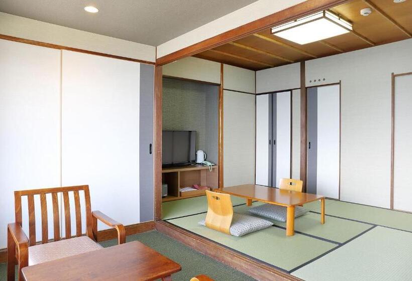 Quarto Economy Banheiro Compartilhado, Ooedo Onsen Monogatari Beppu Seifu