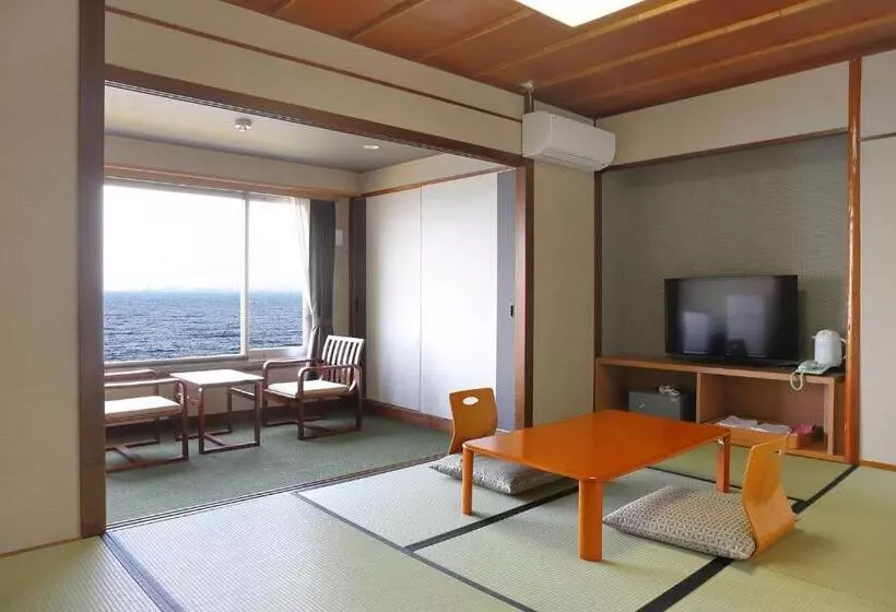 浴室共有のエコノミールーム, Ooedo Onsen Monogatari Beppu Seifu