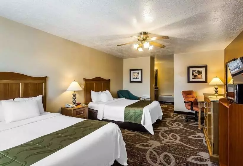 2ダブルベッドのスタンダードルーム, Quality Inn Bryce Canyon