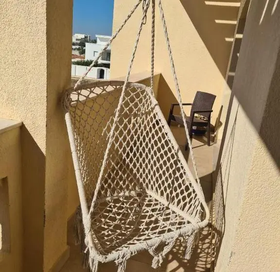 １ベッドルームのデラックスアパートメント, Mahdia   Baghdadi   Laourient Apartments, Restaurant, Café