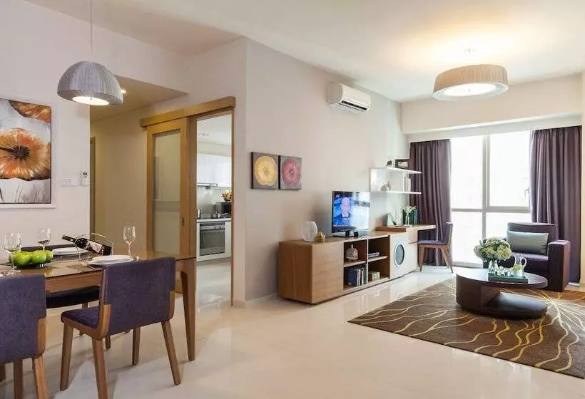 プレミアム２ベッドルームアパート, Somerset Vista Ho Chi Minh City